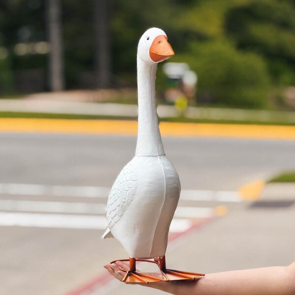 Giddy the Porch Goose Statue